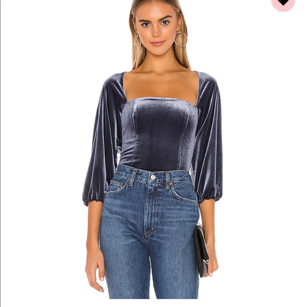 Lovers and friends velvet top